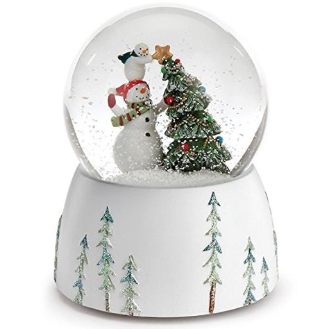 -- Be sure to check out this awesome product-affiliate link. #ChristmasDecorations Christmas Snowglobe, Snowman Snow Globe, Globe Gift, Musical Snow Globes, Christmas Musical, Holly Jolly Christmas, Snowman Christmas Tree, Christmas Snow Globes, Christmas Central