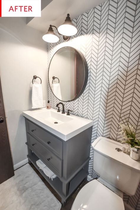 Grey bathroom decor