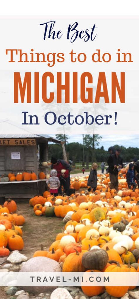 October in Michigan brings bon fires, hot chocolate, festivals and all things pumpkin.  Find the best farms, donuts and fun things to do in Michigan! . . #Octobermichigan #TravelingMichigan #michigantravel #michigander #michigan #MichiganThingsToDo #travel #puremichigan #michiganevents Things To Do In Michigan, Fall In Michigan, Michigan Adventures, Michigan Road Trip, Michigan Vacations, Midwest Travel, Greece Travel Guide, Michigan Travel, Chocolate Caliente