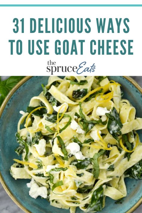 Uses For Goat Cheese, Leftover Goat Cheese, Goat Cheese Uses, Crumbled Goat Cheese Recipes, Goat Cheese Crumbles Recipes, Goat Cheese Meals, Things To Make With Goat Cheese, Goat Cheese And Tomatoes, Cooking With Goat Cheese