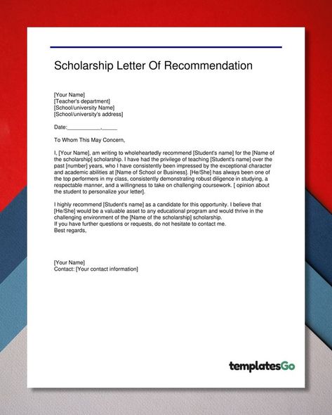 A professional Scholarship letter of recommendation for students templates to edit and personalize your information at our platform. Letter Of Recommendation For Student, Writing Letter Of Recommendation, Scholarship Letter, Graduation Candy Buffet, Creative Writing Activities, Recommendation Letter, Support Letter, Student Scholarships, Reflexology Chart