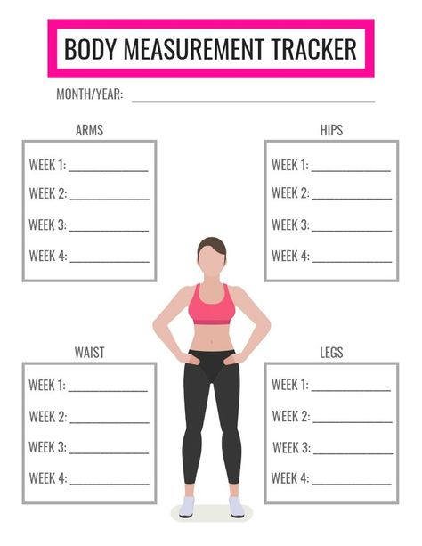 Free printable body measurement tracker! Celebrate your non-scale victories by keeping track of your body measurements. Measurement Tracker, Body Measurement Tracker, How To Start Exercising, Fitness Tracker Printable, Body Measurement, Fitness Planner, Planner Ideas, Habit Tracker, Motivation Quotes