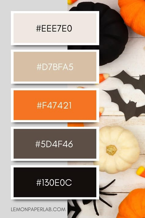 Halloween Color Palette, Procreate Color Palette, Halloween Decor Diy, Halloween Colors, Halloween Color, Hex Color Palette, Hex Color, Color Schemes Colour Palettes, Color Palette Ideas