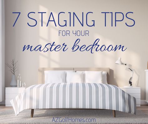 Stage Master Bed, Staging Bedroom, Bedroom Hacks, Staging Ideas, Neutral Paint Colors, Selling Your Home, Relaxing Places, Bedroom Pictures, Gray Bedroom