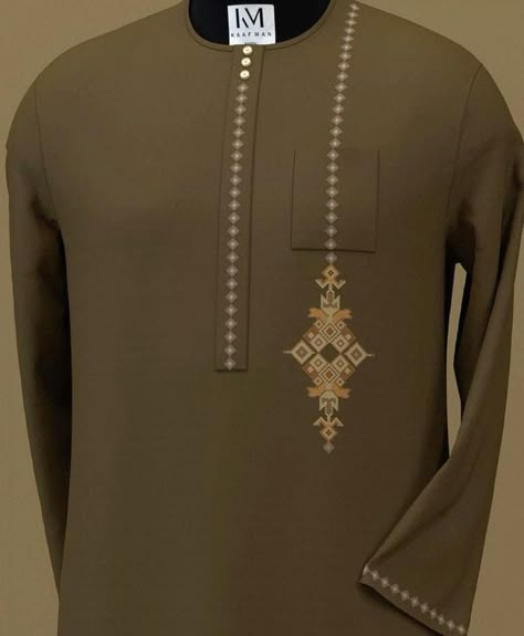 Monogram Native Design For Men, Monogram Design On Native Wears, Monogram Design For Men Native, Men Kaftan Designs, Monogram Clothes, Senator Wears For Men Latest, Latest Kaftan Designs, Agbada Styles Men, Pocket Design Fashion