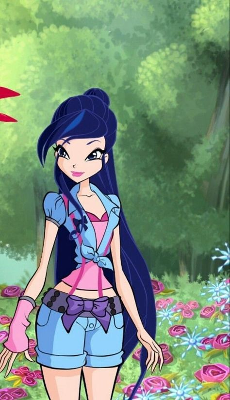 Musa Aesthetic, Winx Wallpaper, Winx Musa, Musa Winx, Las Winx, Tumblr Drawings, Klub Winx, Everything Is Blue, Fairy Artwork