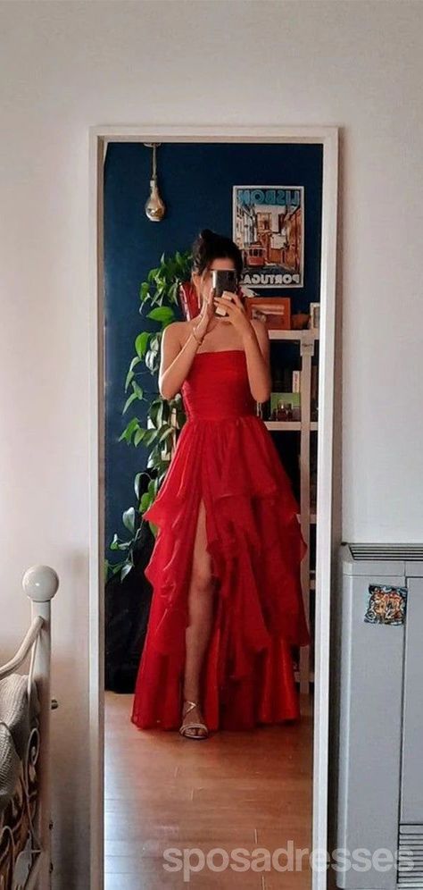 Prom Dress Strapless, Prom Dress Inspo, A Line Evening Dress, Prom Dress Inspiration, Cute Prom Dresses, Pretty Prom Dresses, Grad Dresses, Prom Dresses Lace, Prom Dresses Blue