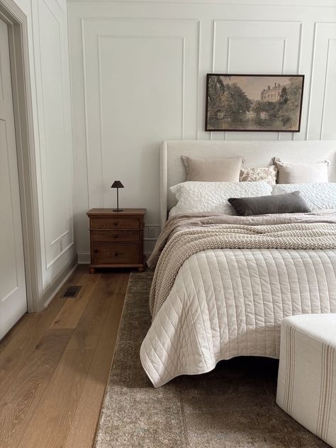 Magnolia Home by Joanna Gaines x … curated on LTK Magnolia Style Bedroom, Magnolia Inspired Bedroom, Dark Hardwood Floor Bedroom Ideas, Magnolia Home Bedroom Ideas, Fixer Upper Bedroom Joanna Gaines, Joanna Gaines Farmhouse Bedrooms, Magnolia Home Bedroom, Magnolia Bedroom Ideas, Hearth And Hand With Magnolia Bedroom