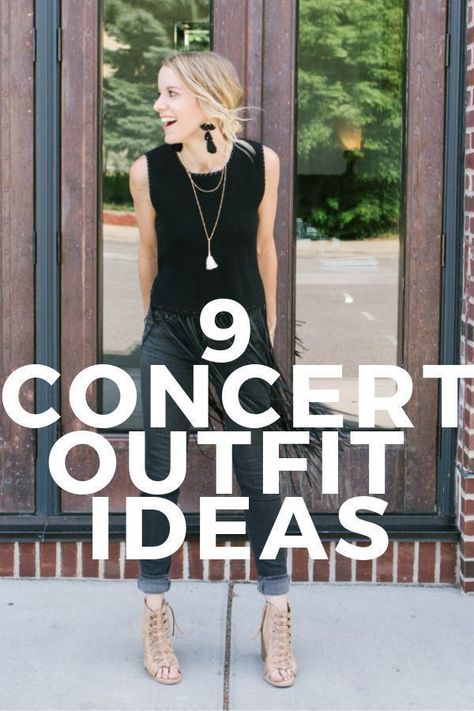 Outdoor Concert Shoes, Acl Concert Outfits, Wear To Concert Night Outfit, Outfit Ideas For Country Concert Fall, Outside Concert Outfit Spring, Concert Looks Night Casual, Spring Outdoor Concert Outfit, Comedy Concert Outfit, What To Wear To A Dave Matthews Concert