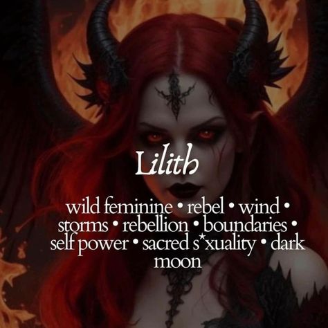 ✨ Who is Lilith? Lilith is a figure steeped in myth and mystery, often associated with the darker aspects of the feminine. In Jewish folklore, she is considered Adam's first wife who chose independence over subservience, and in later traditions, she is depicted as a demoness. Lilith symbolizes freedom, rebellion, and the untamed feminine spirit. ✨ Symbols of Lilith: Owls: Representing wisdom and nocturnal power. Serpents: Symbols of transformation and rebirth. The Moon: Emblematic of myste... Lilith Images, Lilith Art Illustration, Lilith Invocation, Goddess Lilith Aesthetic, Lilith Aesthetic Art, Lilith Goddess Mythology, Work With Lilith, Lilith Goddess Art, Lilith Goddess Aesthetic