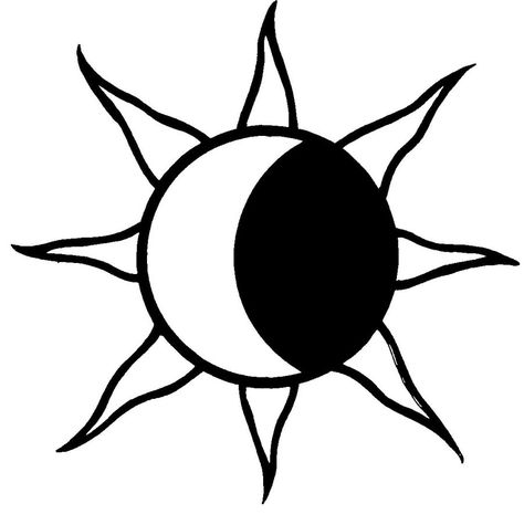 sun+and+moon | sun and moon tattoos Trippy Sun, Sun And Moon Tattoos, Moon Clipart, Justin Chambers, Moon Cartoon, Moon Tattoos, Moon Vector, Star Clipart, Clip Art Library