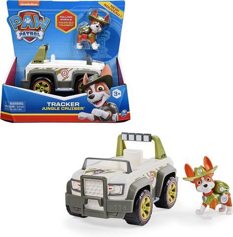 My little grandson was absolutely delighted with it and it looked to be good value for money to me. If your kids into paw patrol I’m sure they will love it. Tracker Paw Patrol, Paw Patrol Tracker, Paw Patrol Vehicles, Movie Tracker, Everest Paw Patrol, Paw Patrol Characters, Paw Patrol Toys, Paw Patrol Pups, Dinosaurs Figures