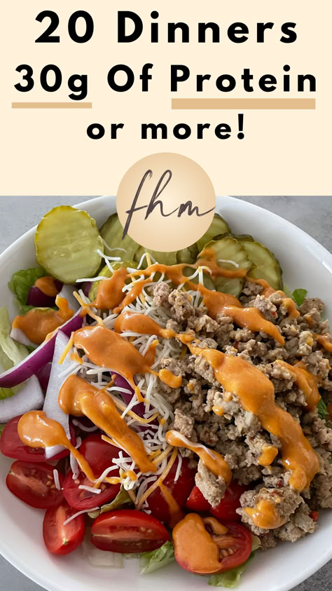 dinner recipes 30g protein and more Meal Plan High Protein, Protein Recipes Dinner, Popular Meals, Dinner Protein, 30g Of Protein, High Protein Recipes Dinner, Protein Dinner Recipes, Favorite Dinner Recipes, Protein Meal Plan