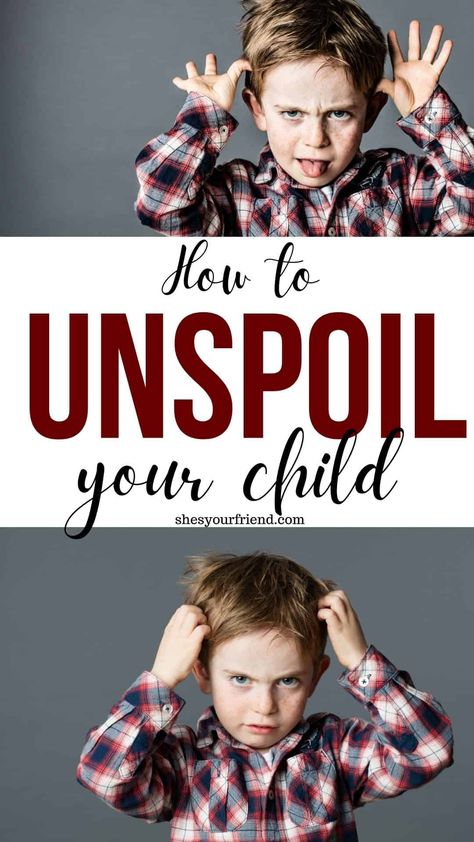 A helpful guide on how to unspoil your child and raise them to start listening! | spoiled child | unspoil your child | parenting tips How To Parent A Defiant Child, Spoiled Child, Teaching Responsibility, Age Appropriate Chores, Mom Schedule, Spoiled Kids, Parenting Done Right, Bonding Activities, Smart Parenting