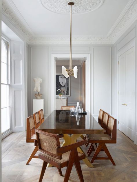 Princess Beatrice’s Fiancé Edoardo Mapelli Mozzi Shares London Real Estate Tips And His Design Influences | Singapore Tatler Interior Minimalista, Design Blogs, Pierre Jeanneret, Dining Room Inspiration, Dining Room Design, Chandigarh, Interior Inspo, Cheap Home Decor, Room Table