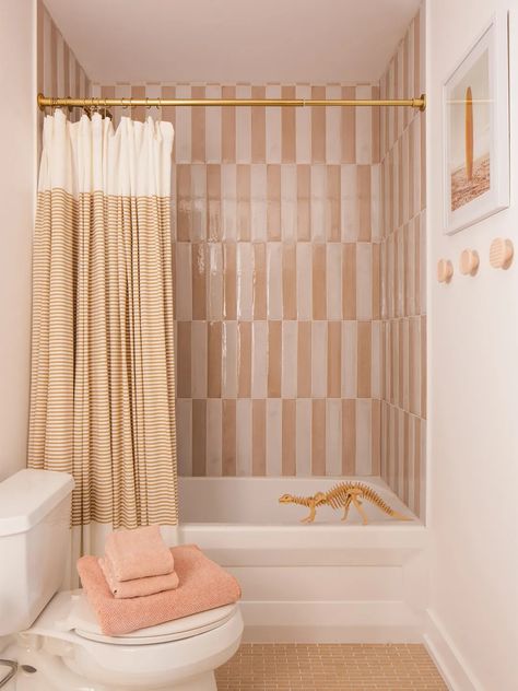 Fun shower curtain