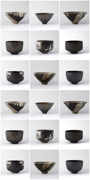 Japanese Clay Pottery, Pottery Form Ideas, Japanese Tea Bowls Ceramic Pottery, Japanese Ceramic Bowls, Ceramic Bowl Shapes, Japanese Bowls Ceramic, Ceramic Sets Ideas, Professional Dresses For Work, Japanese Ceramics Pottery