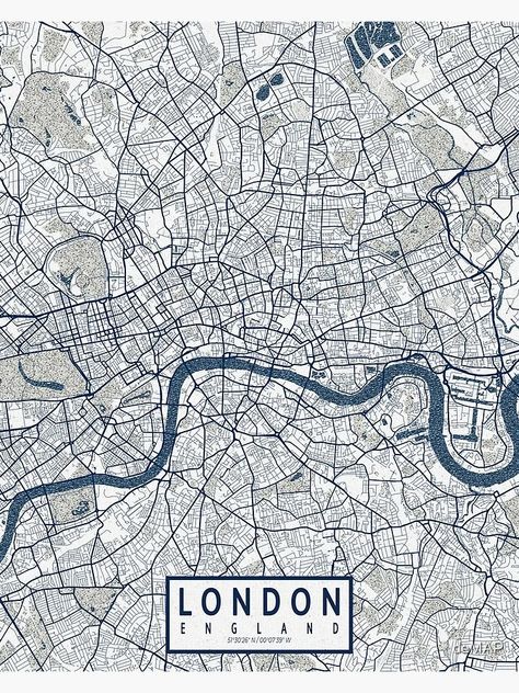 "London City Map of England - Coastal" Poster for Sale by deMAP | Redbubble London Map Aesthetic, England Illustration, London Map Poster, London City Map, Map Of England, Jojo Wallpaper, Maps Aesthetic, Memories Book, Travel Scrapbook Pages