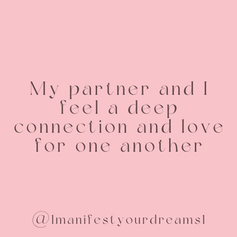 Vision Board Manifestation Marriage, Manifest Love Quotes, Manifest Romantic Love, Perfect Relationship Affirmations, Manifesting Romantic Love, Couple Affirmation Quotes, Healthy Wlw Relationship, Manifest Husband Vision Board, He Loves Me Manifestation