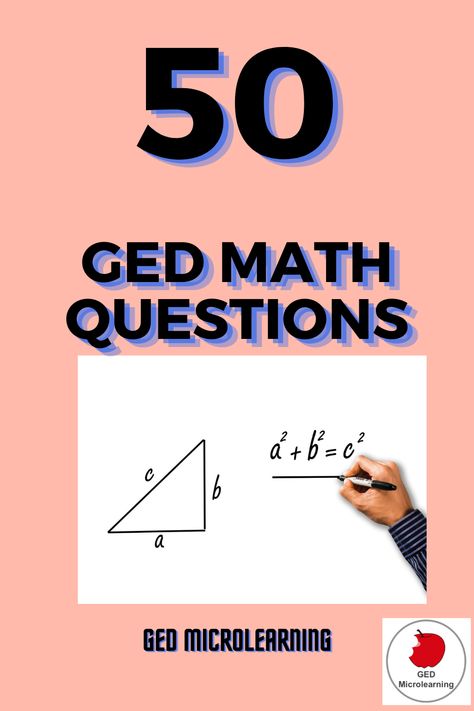 Ged Prep Study Guides, Ged Math Study Guide, Ged Test Prep, Worksheets High School, Ged Study, Ged Study Guide, Ged Math, Math Study Guide, Math Practice Worksheets