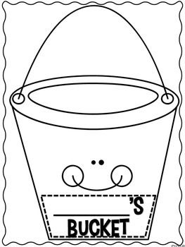 How Full Is Your Bucket Activity Fill A Bucket Activities Preschool, Bucket Filler Template Free Printable, How Full Is Your Bucket Activities, Bucket Filling Activities For Preschool, How Full Is Your Bucket, Bucket Filling Classroom, Bucket Filler Activities, Preschool Friendship, Fill Your Bucket