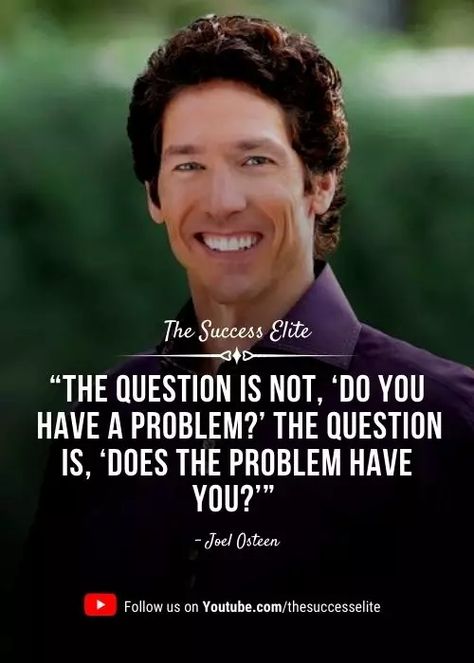 Top 40 Inspiring Joel Osteen Quotes To Believe | THE SUCCESS ELITE Joel Osteen Quotes Encouragement, Joel Osteen Prayer, Guide Me Lord, Joel Osteen Quotes, Billionaire Quotes, Power Of The Tongue, Successful Person, Quotes Encouragement, Positivity Quotes