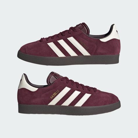 Burgundy Sambas Adidas, Burgundy Adidas Shoes, Burgundy Adidas Samba, Burgundy Adidas Gazelle, Burgundy Gazelle Outfit, Adidas Gazelle Burgundy, Gazelle Burgundy, Red Adidas Shoes, Adidas Burgundy