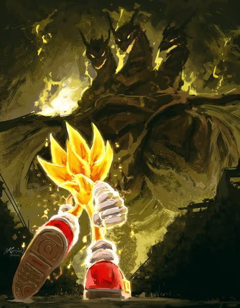 King Ghidorah, Image Spiderman, Game Sonic, Mega Pokemon, Sonic Mania, Sonic Fanart, Sonic Heroes, Sonic Shadow, Super Sonic