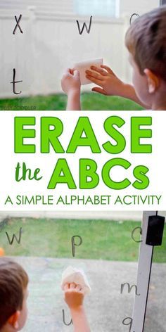 Alphabet Activity, Easy Toddler Activities, Abc Activities, Preschool Literacy, Letter Activities, School Activity, Alphabet Preschool, Easy Activities, Tot School