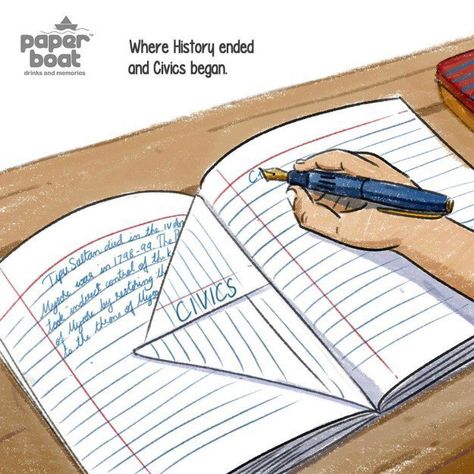 These Beautiful Illustrations About School Life Memories Will Hit You Right In The Feels - ScoopWhoop Paperboat Memories, Paper Boat Memories, School Days Quotes, Badminton Photos, School Life Memories, School Life Quotes, Funny Books For Kids, Childhood Memories Quotes, Childhood Memories Art