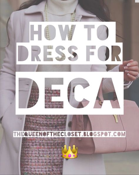 Deca Outfit, Business Dresses Professional, High School Jobs, Wedding Attire For Women, Work Party Dress, Summer Work Dresses, Competition Outfit, Dress Professional, Work Outfit Ideas