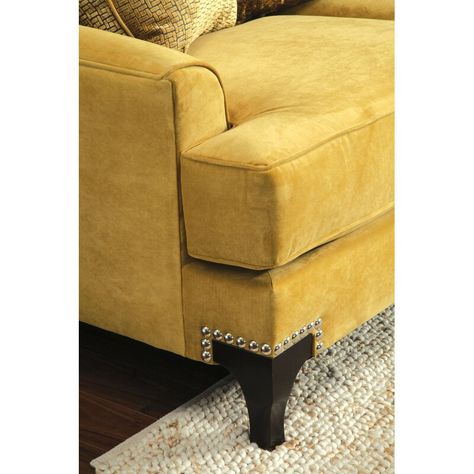 Willa Arlo Interiors Flávio Loveseat & Reviews | Wayfair Transitional Fabric, Gold Sofa, Gold Chair, Velvet Loveseat, Sofa Review, Mesa Exterior, Traditional Fabric, Framed Fabric, Furniture Of America