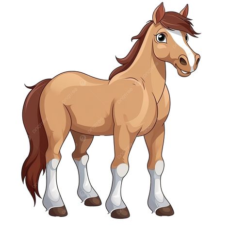 Horse Cartoon Cute, Farm Animal Clipart, Farm Cartoon, Cartoon Horse, Horse Clipart, Horse Cartoon, Animals Cartoon, Cartoon Png, Horse Farm