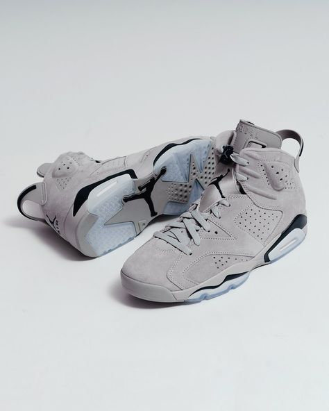 Air Jordan 6 Retro "Georgetown" now available online Jordan 6 Cool Grey, Jordan 6 Metallic Silver, Jordan 6 Olympic, Jordan 6 Georgetown, Air Jordan 9 Anthracite, Air Jordan 6 Retro Georgetown, Air Jordan 6 Georgetown, New Sneaker Releases, Jordan Retro 6