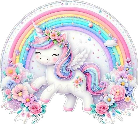 Unicorn Images Free Printable, Unicorn Number Cake, Wallpaper Backgrounds Ipad, Fondant Unicorn Cake Toppers, Diy Unicorn Cake, Birthday Tarpaulin Design, Backgrounds Ipad, Magical Watercolor, Unicorn Topper