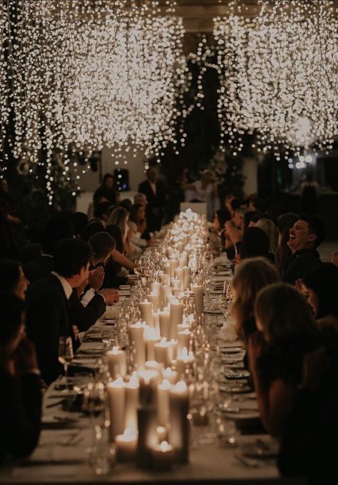 White Table Settings Wedding, Candles Centrepiece Wedding, All Candle Wedding Reception, Indoor Dance Floor Wedding, Wedding Table Settings With Candles, Candle Light Wedding Decor, Wedding Dinner Candles, Wedding Table Settings Candles, Romantic Wedding Reception Decorations