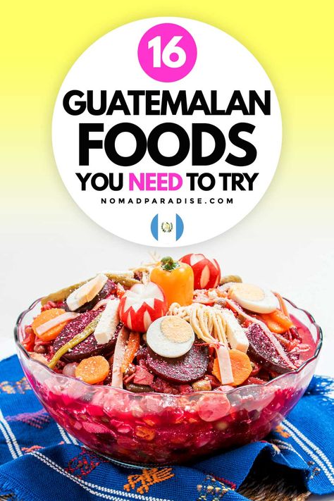 16 Guatemalan Foods You Need to Try Authentic Guatemalan Recipes, Guatemalan Christmas Food, Pepian Guatemala Recipes, Central American Recipes, Guatemalan Recipes Authentic, Guatemalan Enchiladas Recipe, Guatemalan Enchiladas, Guatemala Recipes, Traditional Guatemalan Food