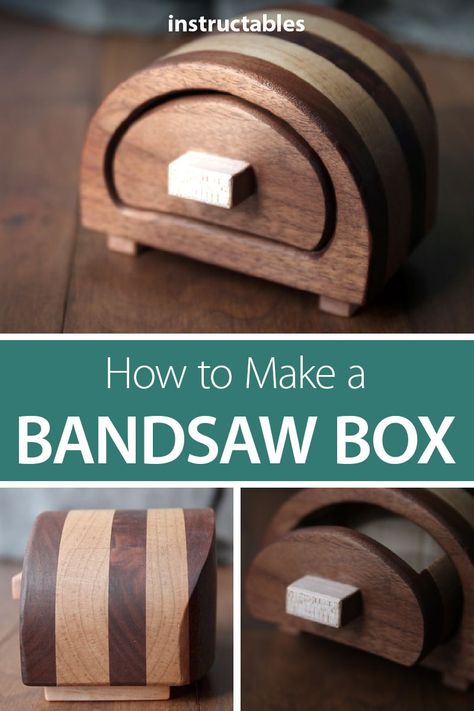 Band Saw Boxes Patterns, Bandsaw Box Plans Patterns, Bandsaw Box Templates Free, Band Saw Boxes, Bandsaw Box Templates, Bandsaw Box Ideas, Woodshop Projects, Geek Home Decor, Bandsaw Projects