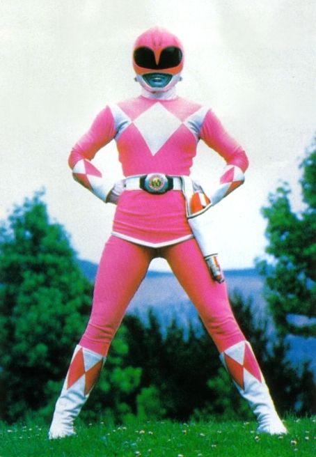 Pink Ranger Disfraz Power Ranger, Pink Power Ranger Costume, Power Rangers Pictures, Pink Ranger Kimberly, Ranger Costume, Amy Jo Johnson, Kimberly Hart, Power Rangers Costume, Pink Power Rangers