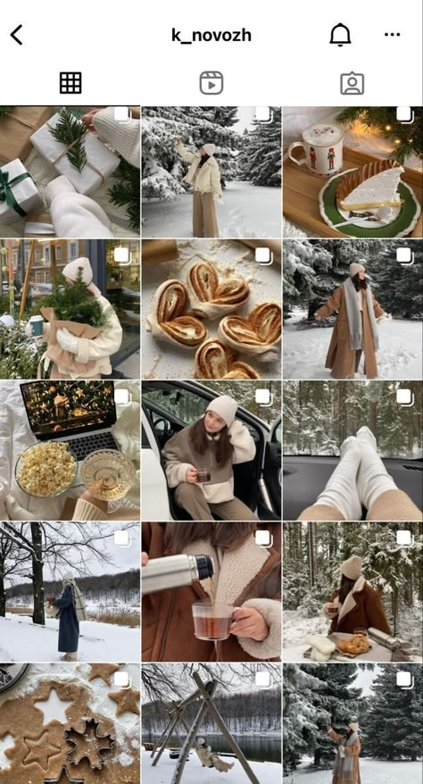 Christmas Instagram Feed, Christmas Instagram Pictures, Christmas Contests, Instagram Feed Planner, Christmas Instagram, Instagram Feed Layout, Moodboard Inspiration, Winter Instagram, Feed Insta