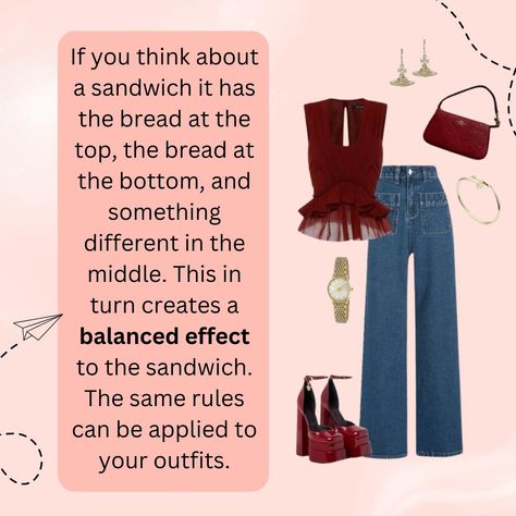 🥪 Want to create a perfectly coordinated look? Try the Sandwich Method! ✨ Swipe through to see how this simple styling tip can elevate your outfits. By balancing your top and bottom with an interesting middle layer, you'll achieve a cohesive and chic ensemble every time. 👗✨ #StylingTip #SandwichMethod #FashionHacks #StyleSecrets #WardrobeWisdom #OutfitInspo Coordinated Outfits, Sandwich Outfit, Sandwich Method Outfit, Coordinates Outfits, Aesthetic Fashion, Sandwiches, Fall Outfits, How To Apply, Outfit Inspo