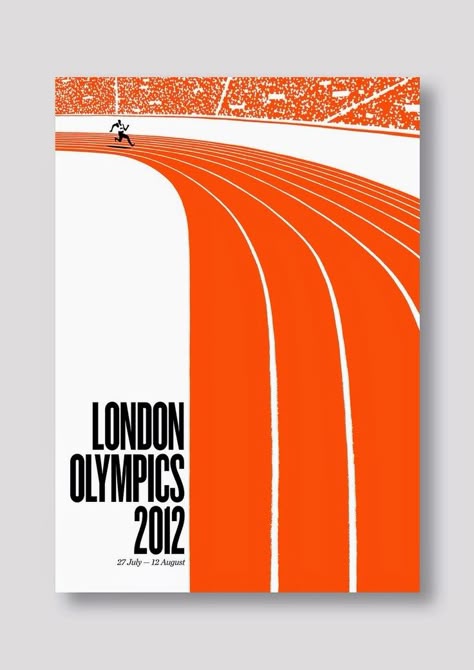 Innovative Graphic Design, Olympics Poster Design, Olympics Graphic Design, Sport Poster Design Graphics, Track Graphic Design, Running Poster Design, Running Graphic Design, Sport Poster Design Ideas, Olympics Aesthetic