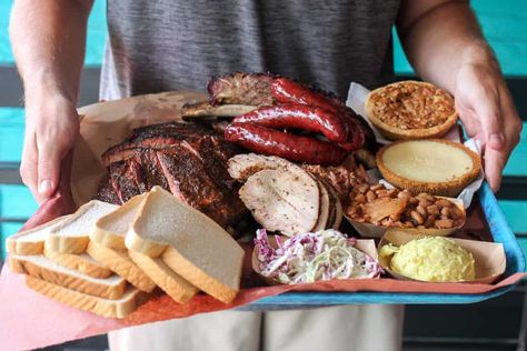 Plant Burger, Female Foodie, Bbq Platter, Barbecue Sides, Franklin Bbq, Texas Bbq, Best Bbq, Bar Grill, Worth The Wait