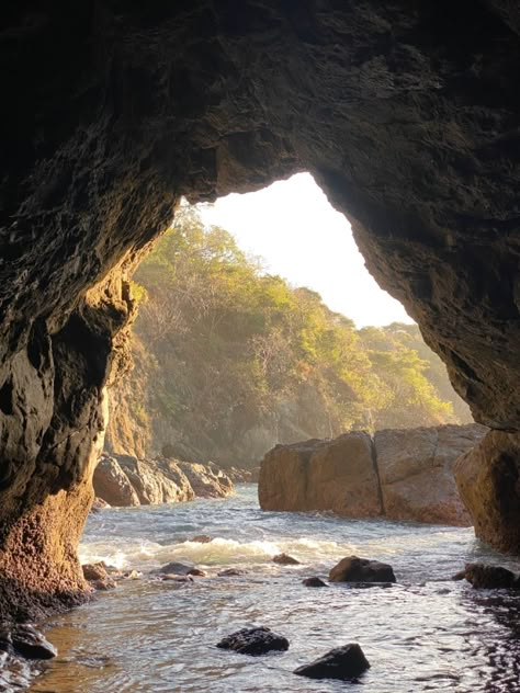 Cave On Beach, Beach Cave Aesthetic, Beach Cave Photoshoot, Ecosystem Aesthetic, Cove Aesthetic, Ocean Cave, Cave Aesthetic, Beach Cave, Water Cave