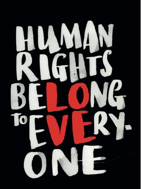 Iconic Posters to Celebrate the International Human Rights Day | Domestika Human Rights Poster, Brown Template, International Human Rights Day, Human Rights Quotes, Universal Declaration Of Human Rights, Equality Quotes, Iconic Posters, Breezeway Ideas, World Drawing