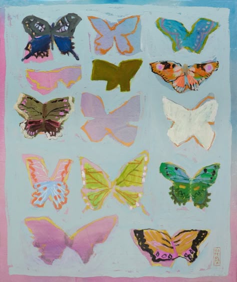 Stick Art, Mia 3, Matte Texture, Canvas Signs, Butterfly Art, 로고 디자인, Wall Collage, Painting On Canvas, Print Shop