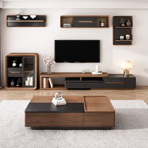 Modern Style wholesale modern wall wooden luxury media console living room furniture TV stand table TV Unit cabinet https://m.alibaba.com/product/62171033433/Modern-Style-wholesale-modern-wall-wooden.html?__sceneInfo={"cacheTime":"1800000","type":"appDetailShare"} T.v Table Design, Tv Unit Interior, Unit Interior Design, Center Table Living Room, Meja Tv, Living Room Wall Units, Room Tv Unit, Tv Stand Decor, Tv Unit Interior Design