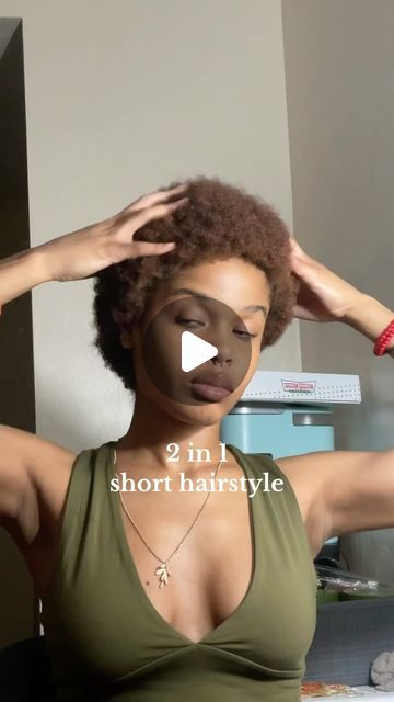 anazia on Instagram: "a less time consuming hairstyle lol #naturalhair #twa #twastyles #shorthair #shorthairstyles #type4hair #4ahair #4bhair #shorthairstylesforblackwomen" Quick Short Natural Hairstyles, Short Hair Afro Styles, Hairstyles For Twa Short Natural Hair, Crochet Hairstyles For Black Women Short, Styling Short Natural Hair 4c, Twa Cornrows Short Hair, How To Style An Afro Natural Hair, How To Style My Short Natural Hair, Natural Afro Hairstyles For Black Women