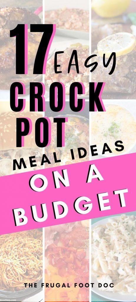 Crock Pot Meal Ideas, Dinner Recipes For Two Crockpot, Meal Ideas On A Budget, Simple Crock Pot Recipes, Crock Pot Recipes Easy, Easy Crock Pot Meals, Crockpot Recipes Cheap, Crockpot Dump Recipes, Family Easy Dinner