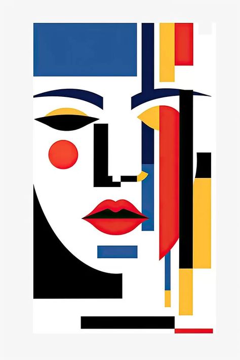 Home Reparation Trends and Déco Updates for 2023 Embracing Minimalism Abstract Faces Art, Aesthetic Intelligence, Geometric Art Painting, Grafic Art, Parchment Paper Craft, Cubist Art, Jewelry Box Diy, Modern Art Paintings Abstract, Abstract Face Art